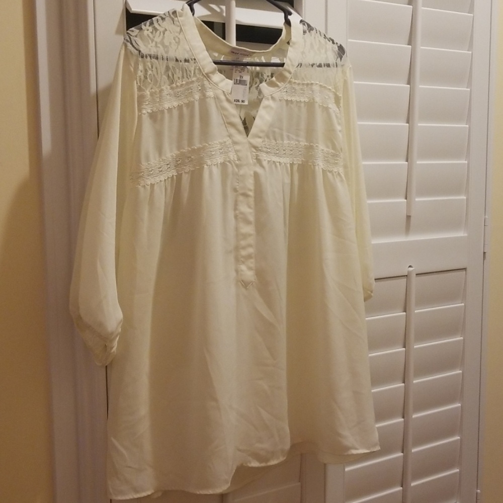Cream shirt